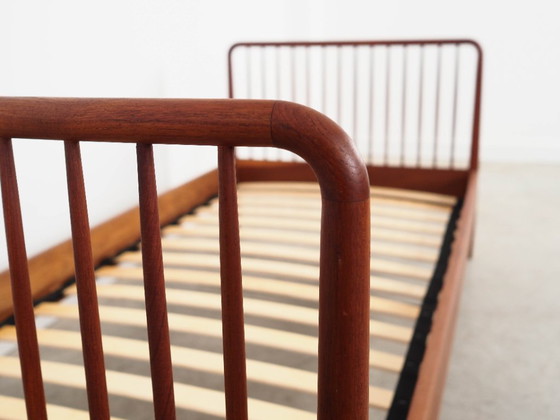 Image 1 of Teak bed, Danish design, 1970s, made in Denmark