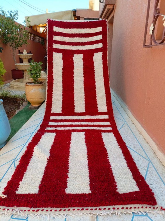 Image 1 of Handgemaakt loperkleed 300 cm x 90 cm