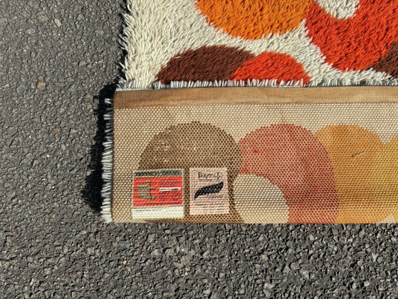 Vintage Desso Carpet Space Age Shaggy – Rugs & carpets, Textile (photo 8 of 9)