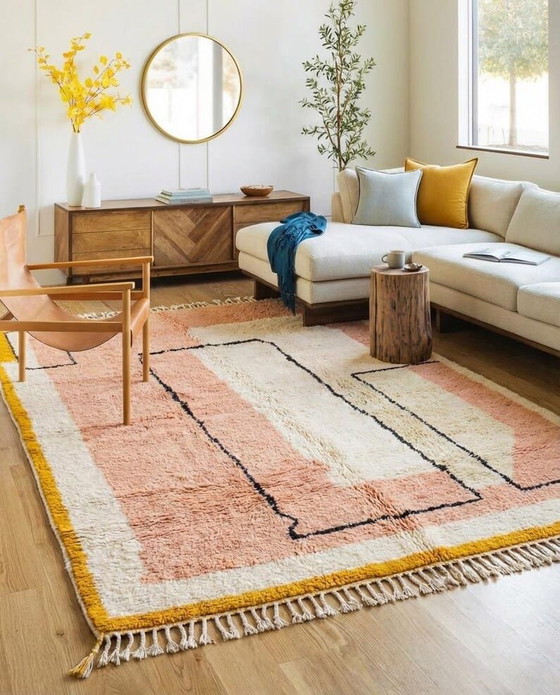 Alfombra bereber, hecha a medida, tejida a mano de forma tradicional, tamaño 250 x 200 cm. – Alberto Bazzani (photo 7 of 7)