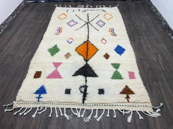 Berber Moroccan rug 250cm x 150cm – Rugs & carpets, Wool, Modern (photo 2 of 10)