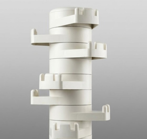 Minivip Coat rack by Benanti and Brunori for Velca, Plastic, Creme (photo 3 of 5)