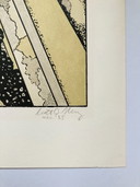 Lithographie américaine vintage - Scott Neary - Vénus ascendante