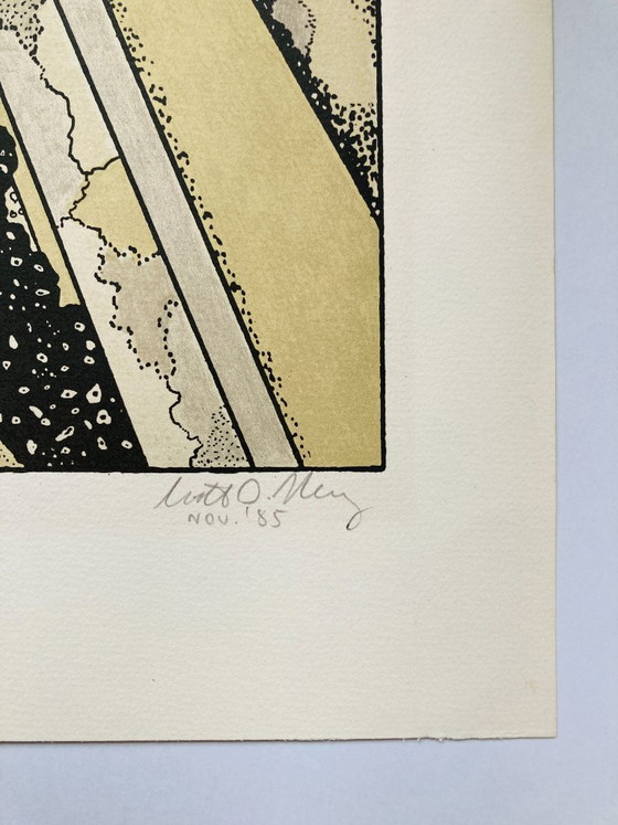 Image 1 of Vintage Amerikaanse Lithografie - Scott Neary - Venus Ascending