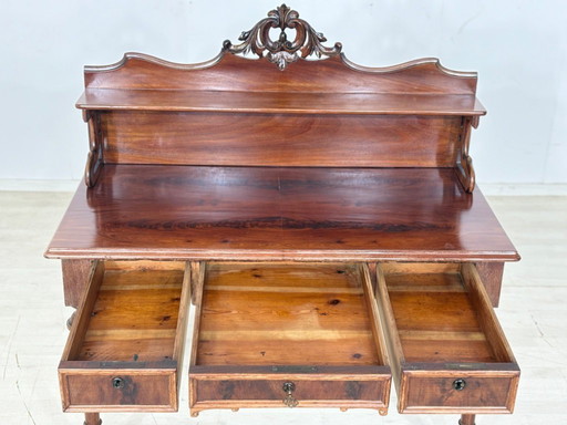 Beautiful antique Gründerzeit desk, office table, circa 1880