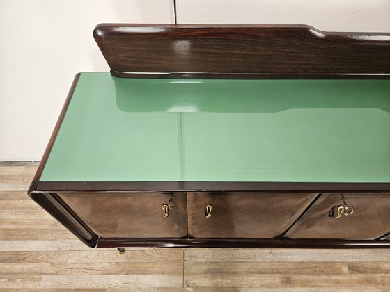 Credenza in mogano con piano in vetro, 1960 – Credenze, Legno (photo 6 of 43)