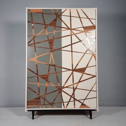 Vintage kledingkast, jaren 70 – kledingkasten, Wood