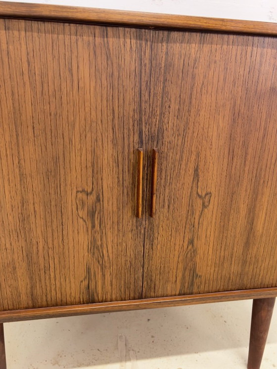 Image 1 of Palissanderhouten jaloeziedeurkast van Kai Kristiansen voor Feldballes