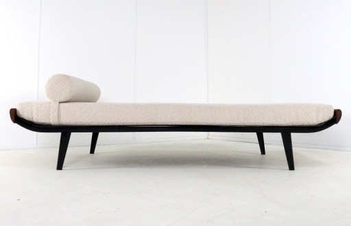 Dirk Cordemeijer voor Auping Cleopatra daybed vintage nieuw gestoffeerd