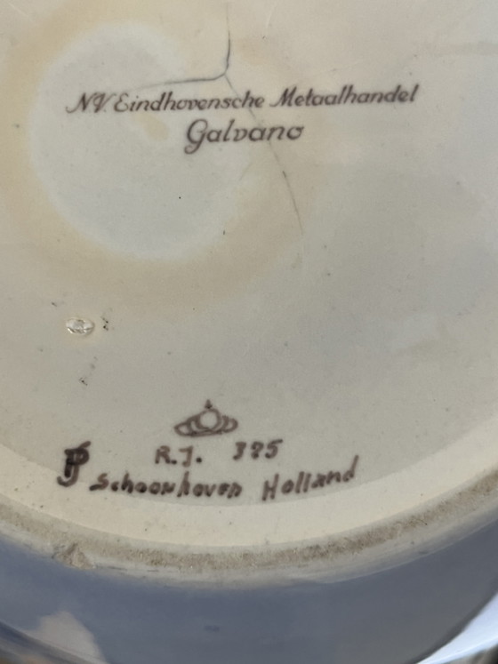 Vase Schoonhoven Holland Ceramic Vase (photo 9 of 9)