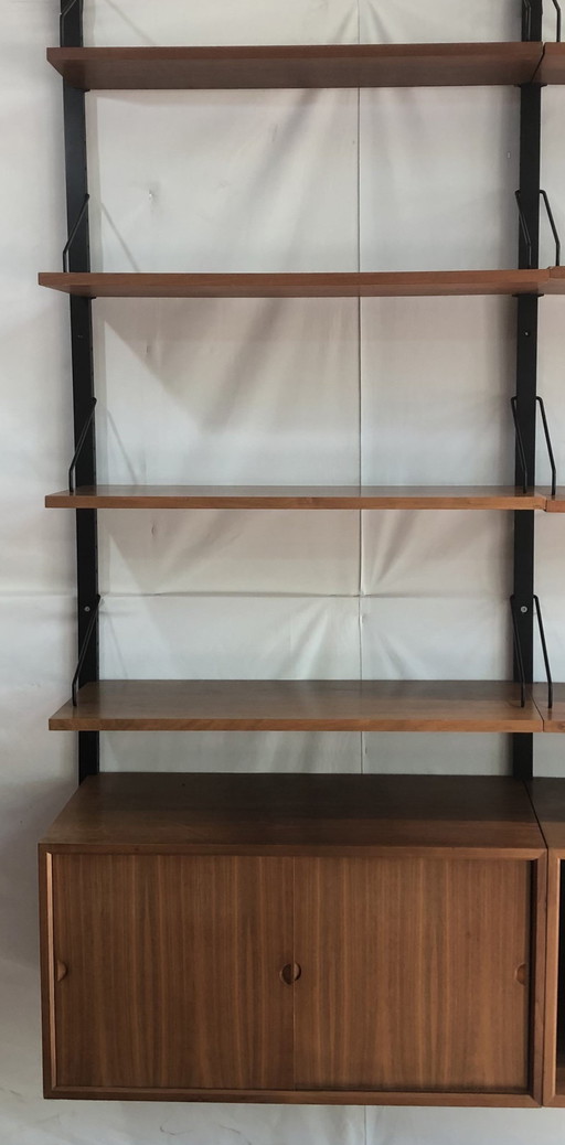 Teak Wall Unit by Poul Cadovius