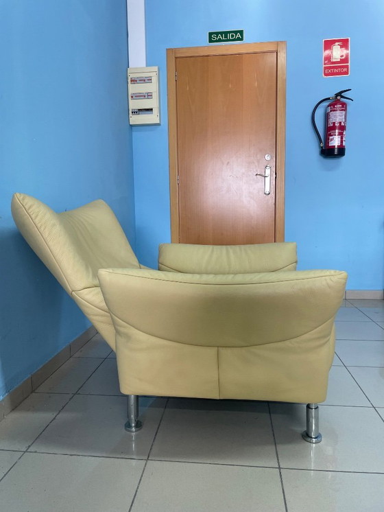 Image 1 of de Sede DS-145 Lounge Chairs (Pair) – Swiss Design Classics in Soft Leather