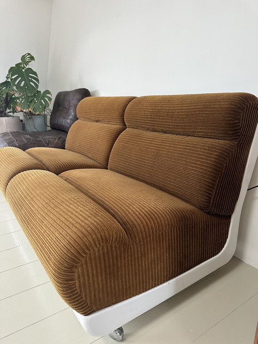 2 Modulaire Fauteuils in de Stijl van Mario Bellini