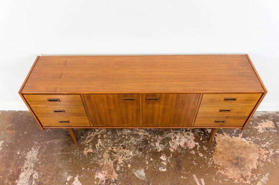 Image 1 of Credenza lunga di metà secolo di BFM, 1964, Polonia