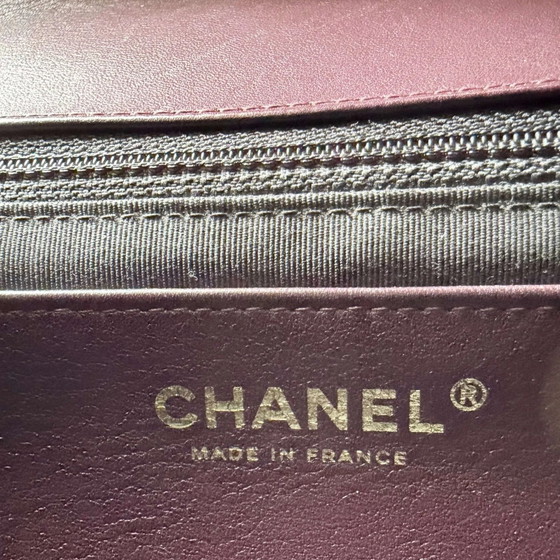 Chanel reversed chevron flap bag – Bolsos de hombro, Cuero (photo 14 of 16)