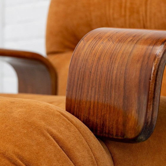 Image 1 of Poltrona italiana in ciniglia anni '70