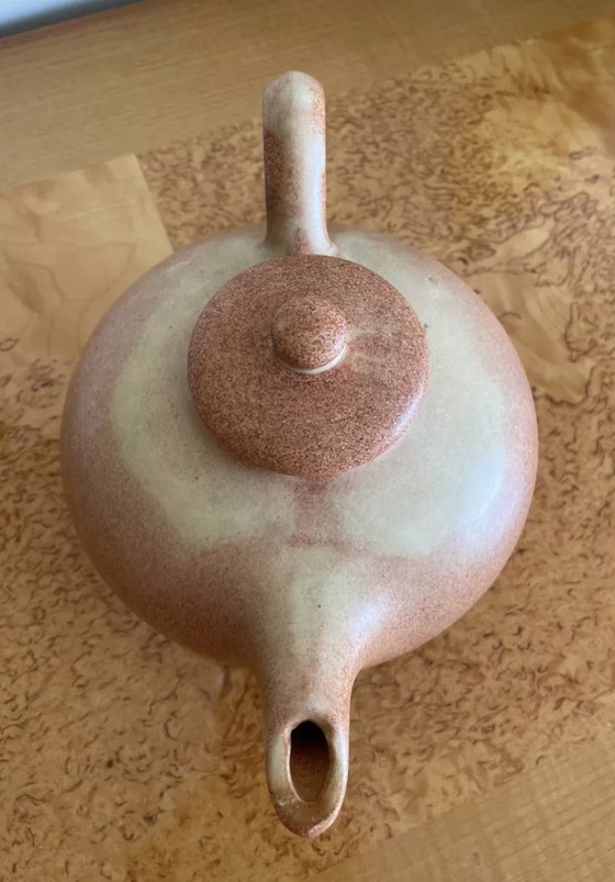 Image 1 of Vintage handgemaakte theepot