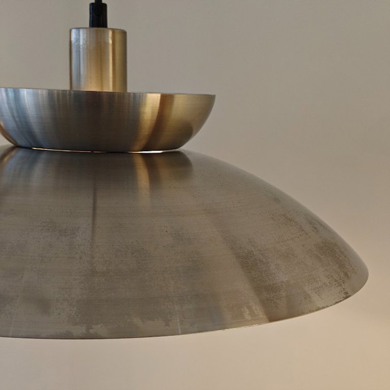 Image 1 of Vintage Danish bowl pendant lamp