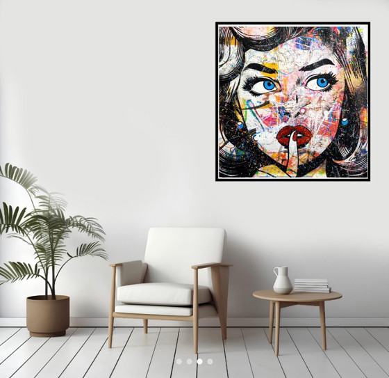 Image 1 of GONGAS - Suspicious Minds - Toile d'artiste