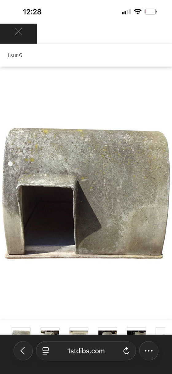 Image 1 of Willy Guhl doghouse (large model) - Switzerland, 1950