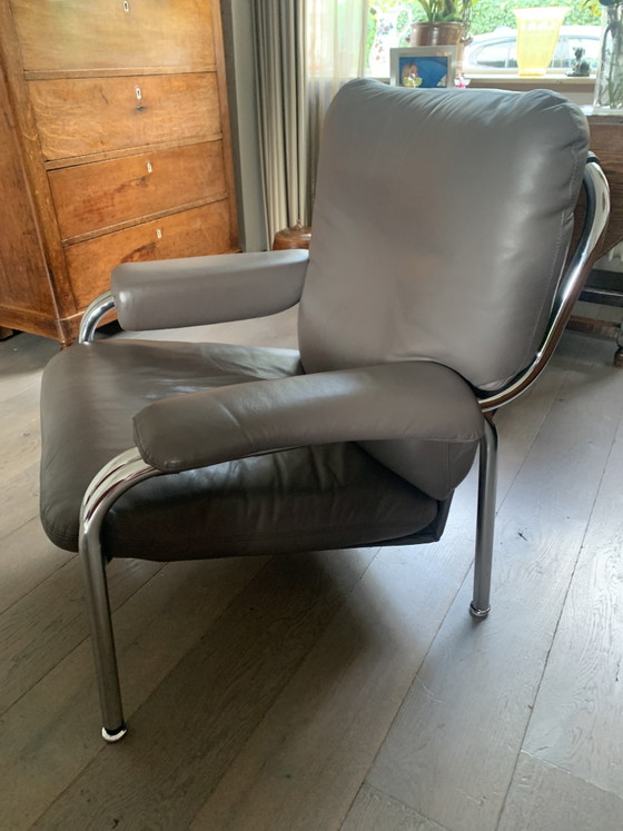 De Sede Kangaroo leather armchair by Hans Eichenberger. – Textile (photo 7 of 9)