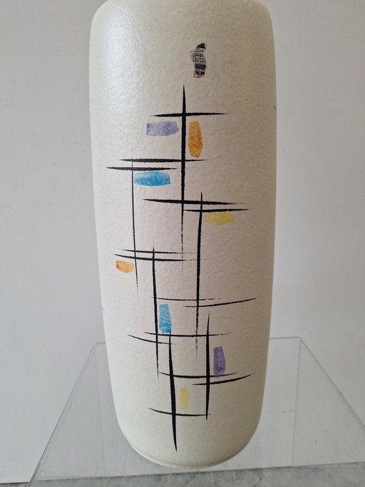 Vaso vintage XL Jasba Keramik astratto