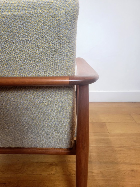 Image 1 of Fauteuil vintage en teck de Carl Straub, 1960