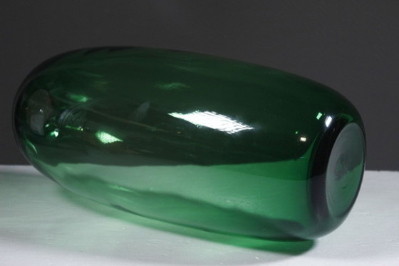 Maria Vinka & Ikea - Large ogive glass vase 39 cm Stockholm series 1999 (photo 8 of 9)