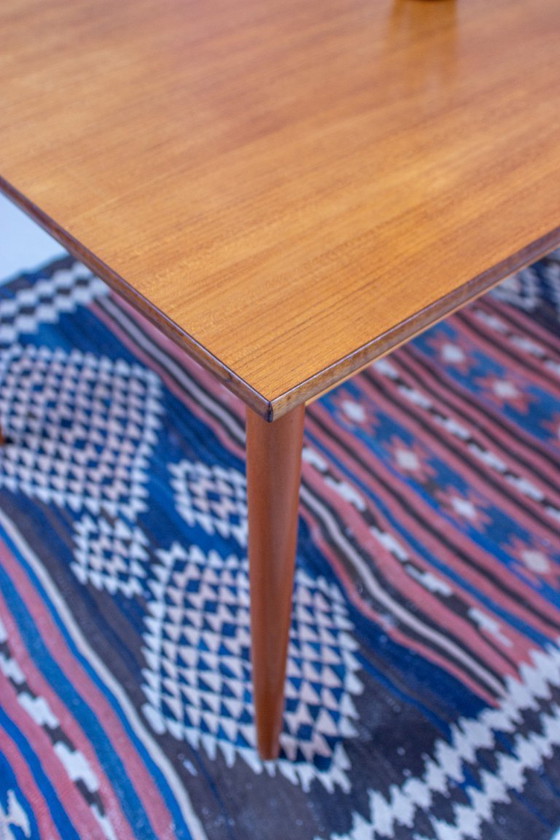 Image 1 of Vintage teak dining table, Danish Mid Century 1960s