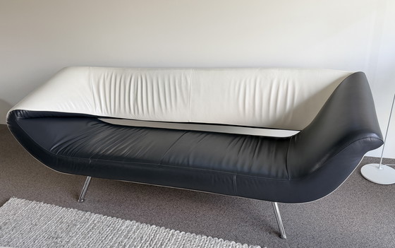 Image 1 of Divano di design Leolux Arabella a 3 posti – in pelle – in ottime condizioni