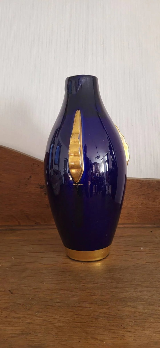 Pinon Maurice ceramic vase in Tours – Porcelain, Art Deco (photo 3 of 7)