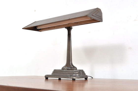 Image 1 of Art Deco Bureaulamp Met TL Jaren 30