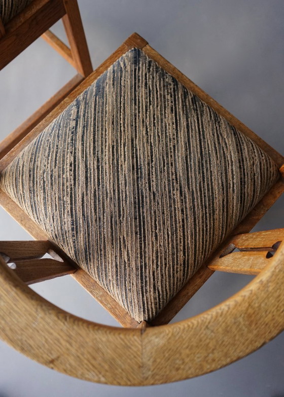 Image 1 of Englische Eckstühle im Stil des Arts and Crafts von Liberty & Co. 1920s