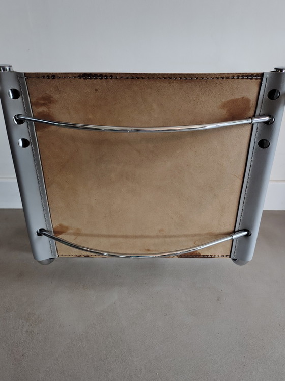 1x Slede Stoel S34 – Stoelen / fauteuils, Leather, Metal (photo 12 of 15)