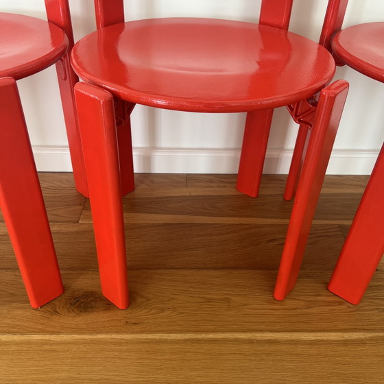 3x Bruno Rey Kusch Co Hay Chaise – Chaises de salle à manger, Wood (photo 6 of 8)
