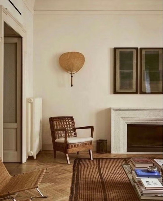 Ingo Maurer Uchiwa Wall Lamp – Design M, 1970s – Wall lights, Paper (photo 13 of 13)