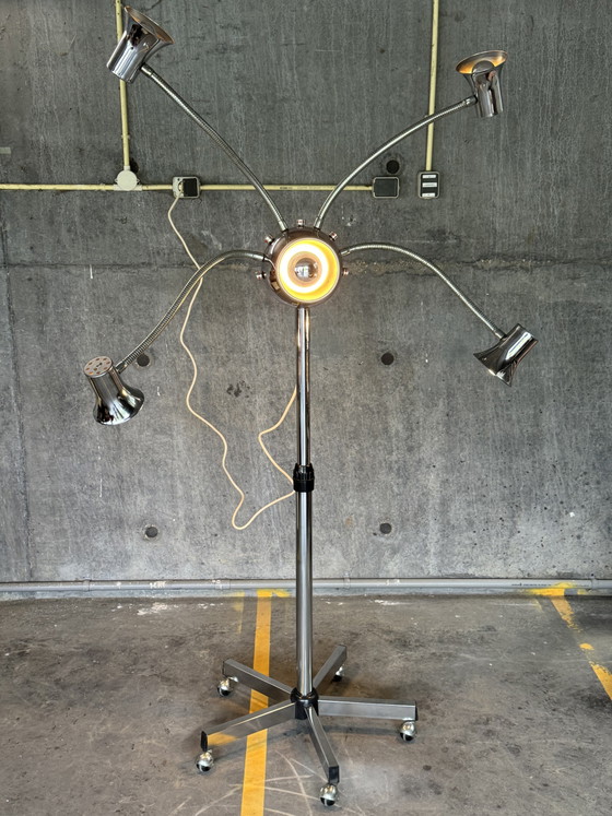 Image 1 of MCM Adjustable Octopus Floor Lamp