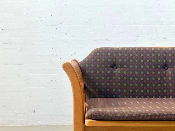 Banc en bois d'aulne, design vintage danois, fabrication artisanale, années 1980 – Wood (photo 4 of 14)