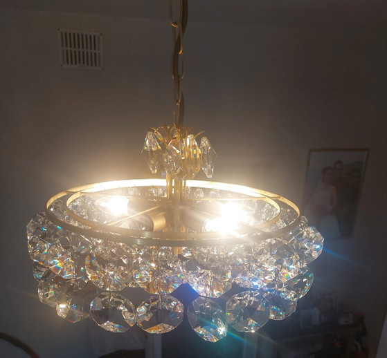 Palwa 10 kg completely renewed – Pendant lamps, Crystal, Brass (photo 6 of 6)