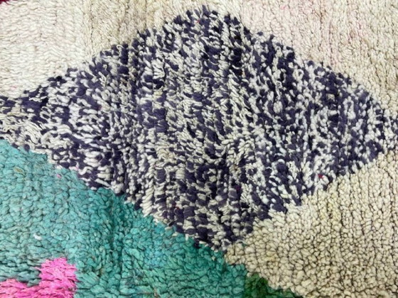 Image 1 of Mehrfarbige Berber-Tapis aus Leinen, 300 x 200 cm