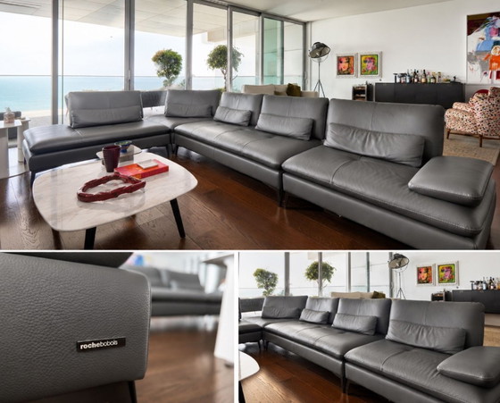 Divano Roche Bobois Scenario - Design e Comfort – Divani, Leather, Metal (photo 5 of 5)
