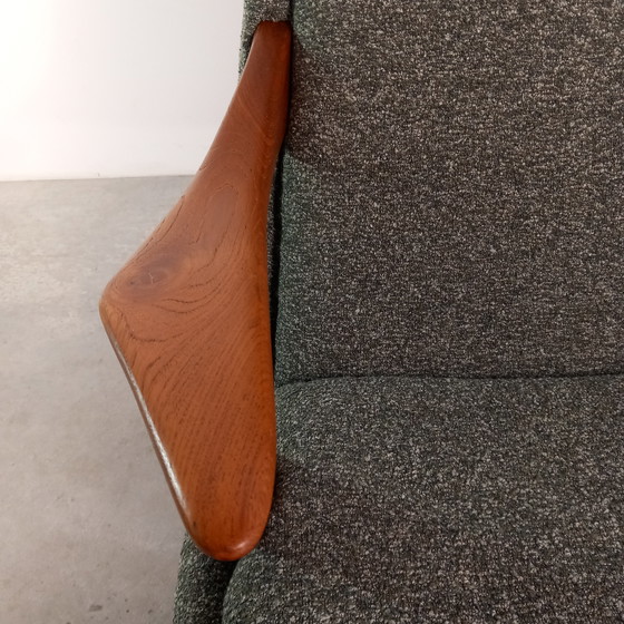 Image 1 of Ensemble de fauteuils design Mid-Century | vintage restaurés