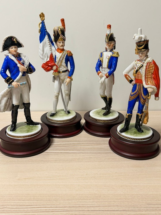 AK Kaiser - Napoleon's Marshals - Glazed Porcelain - 1970s, Sculpture, Blue (photo 6 of 15)