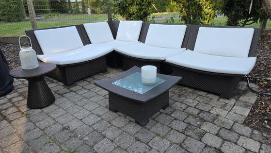 Ensemble de détente extérieur Dedon Spa – Salons de jardin & lounge design d'occasion, Plastic (photo 2 of 15)