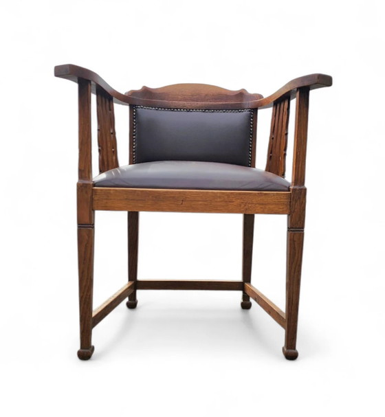 Lounge Chair / sedia da scrivania & Poltrona | Art Nouveau – Poltrone (photo 4 of 14)