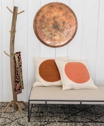 1x M&Otto Design Cushion Ruby 70x70