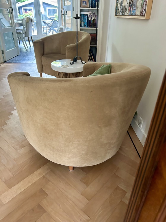 2 sillones Arx Gelderland Milos color beige, ante liso/Alcantara – Leather (photo 10 of 15)