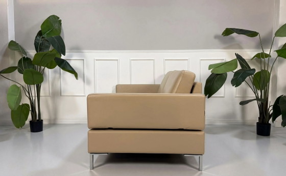 Image 1 of Brühl Alba Sofá de diseño Sofá Leder beige