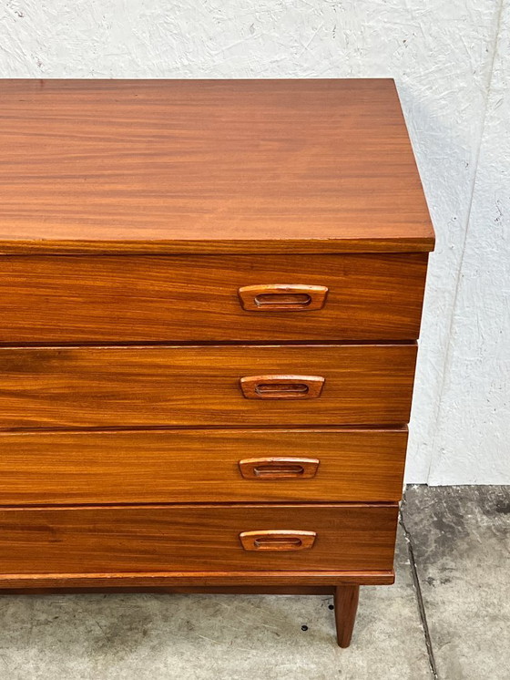 Image 1 of Commode vintage en teck, Pays-Bas, années 1960