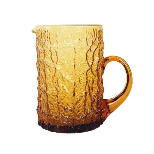 Brocca in vetro, design italiano, anni '60, made in Italy